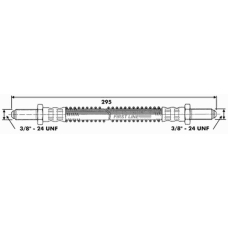 FBH6480 FIRST LINE Тормозной шланг