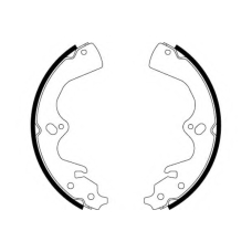 8DB 355 000-461 HELLA PAGID Комплект тормозных колодок