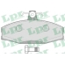 05P651 LPR Комплект тормозных колодок, дисковый тормоз