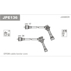 JPE136 JANMOR Комплект проводов зажигания