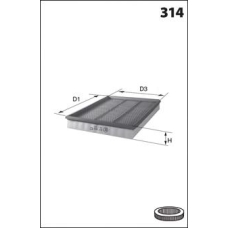 ELP9125 MECAFILTER Воздушный фильтр