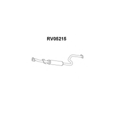 RV05215 VENEPORTE Предглушитель выхлопных газов