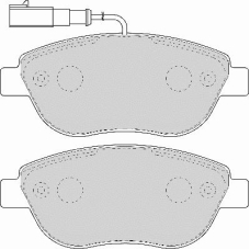 FD6917A NECTO Комплект тормозных колодок, дисковый тормоз
