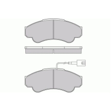 13046049792-SET-MS MASTER-SPORT Комплект тормозных колодок, дисковый тормоз