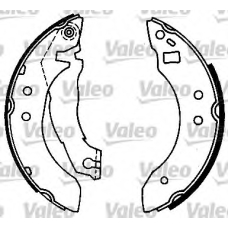 553627 VALEO Комплект тормозных колодок