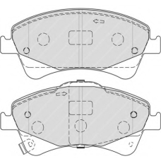 FSL4326 FERODO Комплект тормозных колодок, дисковый тормоз