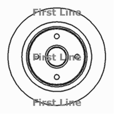 FBD412 FIRST LINE Тормозной диск