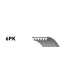 6PK2390<br />GATES<br />Поликлиновой ремень