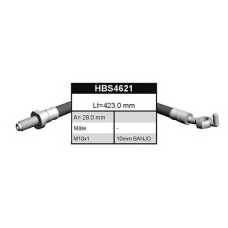 HBS4621 QUINTON HAZELL Тормозной шланг