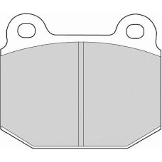 FD6969A NECTO Комплект тормозных колодок, дисковый тормоз