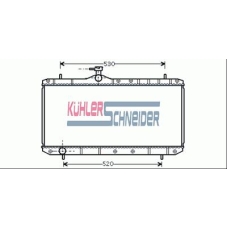 2220061 KUHLER SCHNEIDER Радиатор, охлаждение двигател