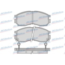 AC0581012D AC Delco Комплект тормозных колодок, дисковый тормоз