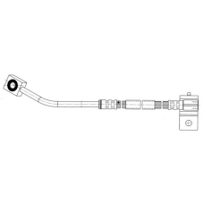 FHY3204 FERODO Тормозной шланг