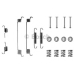 1 987 475 162 BOSCH Комплектующие, тормозная колодка