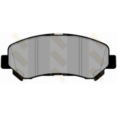 PA1775 BRAKE ENGINEERING Комплект тормозных колодок, дисковый тормоз