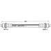FBH7223 FIRST LINE Тормозной шланг