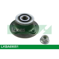 LKBA69051 TRW Комплект подшипника ступицы колеса