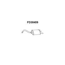 FD30459 VENEPORTE Глушитель выхлопных газов конечный