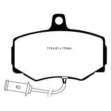 DP3756C EBC Brakes Колодки тормозные