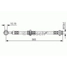 1 987 476 133 BOSCH Тормозной шланг