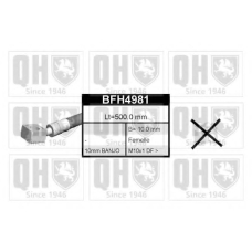 BFH4981 QUINTON HAZELL Тормозной шланг