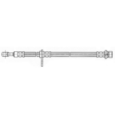 FHY3237 FERODO Тормозной шланг