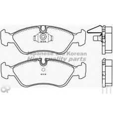 1080-0090 ASHUKI Комплект тормозных колодок, дисковый тормоз