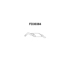 FD30384 VENEPORTE Глушитель выхлопных газов конечный