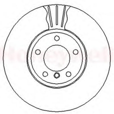 562332B BENDIX Тормозной диск