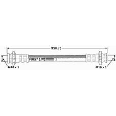 FBH7147 FIRST LINE Тормозной шланг