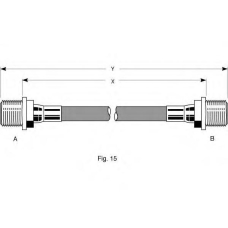 PHA166 TRW Тормозной шланг