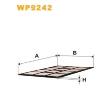 WP9242 WIX Фильтр, воздух во внутренном пространстве