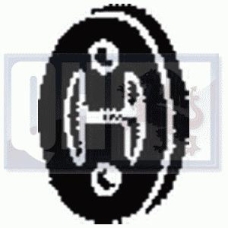 420214 KLARIUS Кронштейн, глушитель