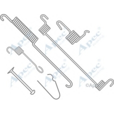 KIT761 APEC Комплектующие, тормозная колодка