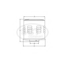 SB 3235 SCT Воздушный фильтр