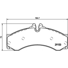 8DB 355 005-391 HELLA PAGID Комплект тормозных колодок, дисковый тормоз