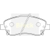 23480 00 C BRECK Комплект тормозных колодок, дисковый тормоз