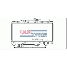 3205101 KUHLER SCHNEIDER Радиатор, охлаждение двигател
