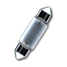 6438 OSRAM Лампа накаливания, oсвещение салона; Лампа накалив