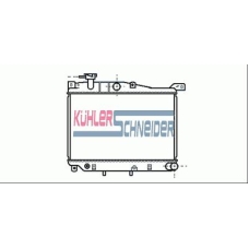 0200501 KUHLER SCHNEIDER Радиатор, охлаждение двигател