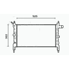 RM0172 EQUAL QUALITY Радиатор, охлаждение двигателя