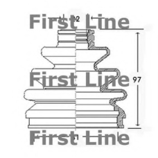 FCB2251 FIRST LINE Пыльник, приводной вал
