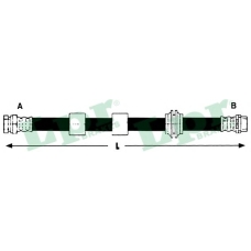 6T48005 LPR Тормозной шланг
