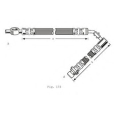 PHD256 TRW Тормозной шланг
