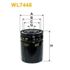 WL7445 WIX Масляный фильтр