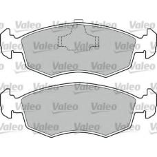598422 VALEO Комплект тормозных колодок, дисковый тормоз