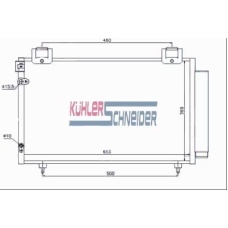 3220471 KUHLER SCHNEIDER Конденсатор, кондиционер