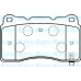 BP-5539 KAVO PARTS Комплект тормозных колодок, дисковый тормоз