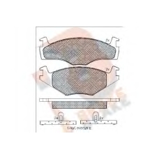 RB1048 R BRAKE Комплект тормозных колодок, дисковый тормоз