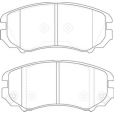 FP0924 FIT Комплект тормозных колодок, дисковый тормоз